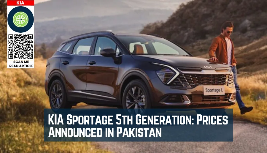 KIA Sportage 5th Generation Prices Announced in Pakistan