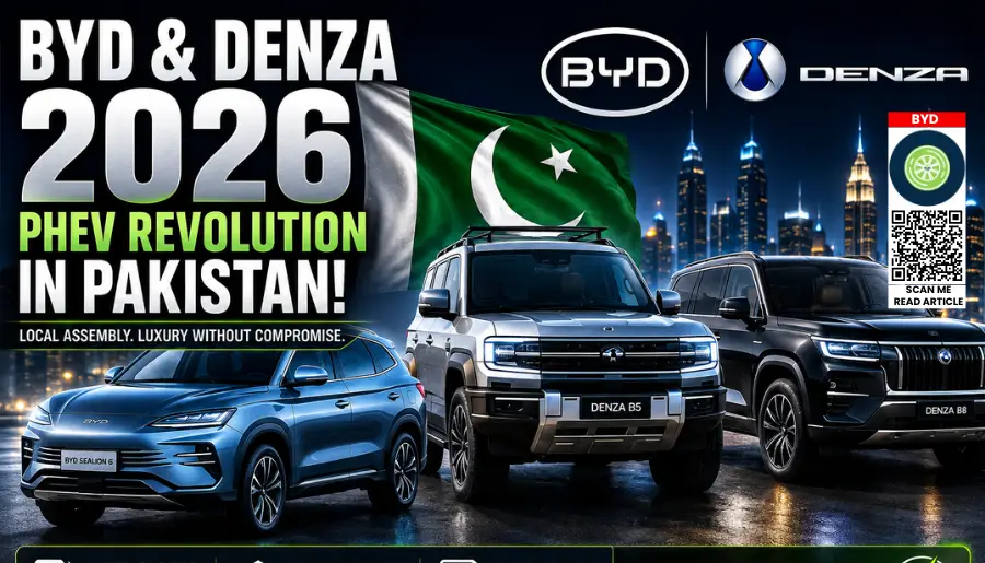 BYD Pakistan 2026: Sealion 6, Denza B5 & B8 Prices