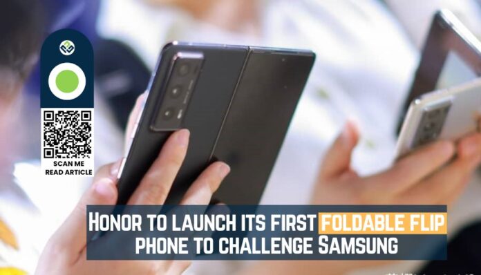 Honor to launch its first foldable flip phone to challenge Samsung