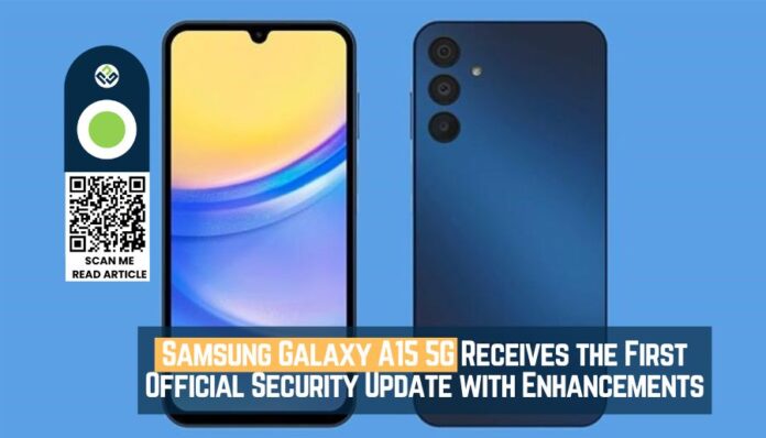 Samsung Galaxy A15 5G: First Security Upgrade Unveiled