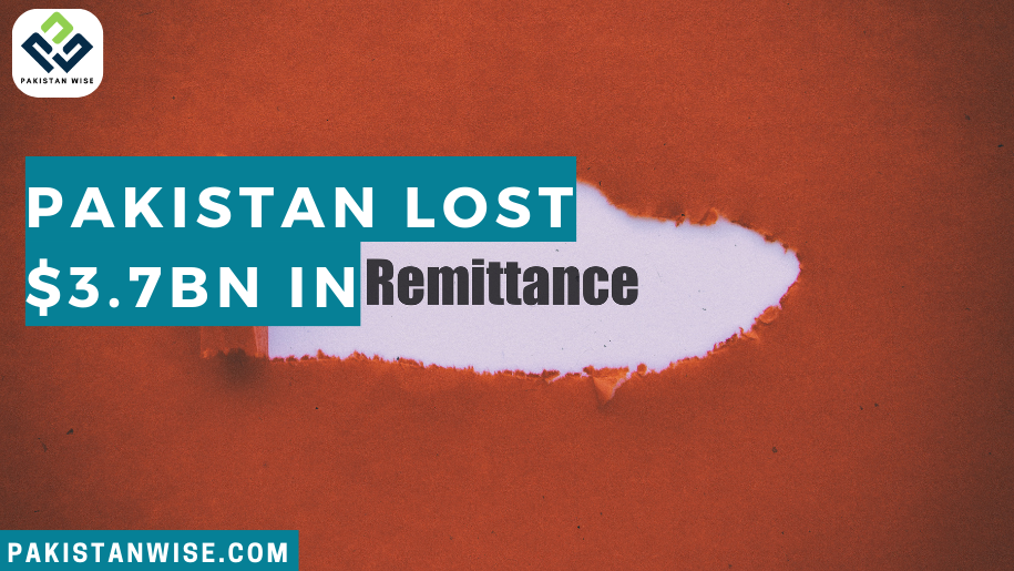Pakistan Lost $3.7Bn In Remittances
