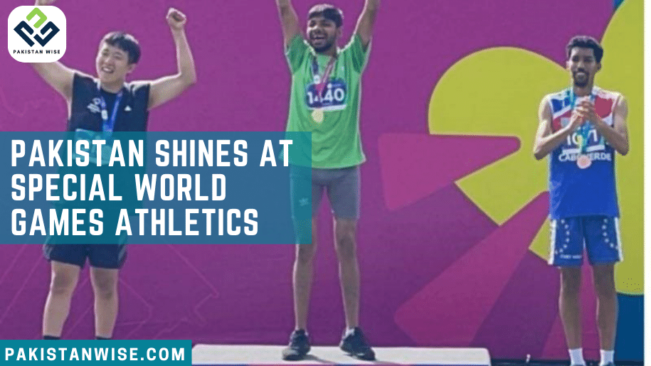 Pakistan Shines at Special World Games Athletics