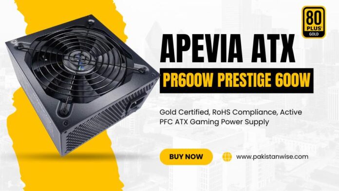 Apevia ATX-PR600W Prestige 600W