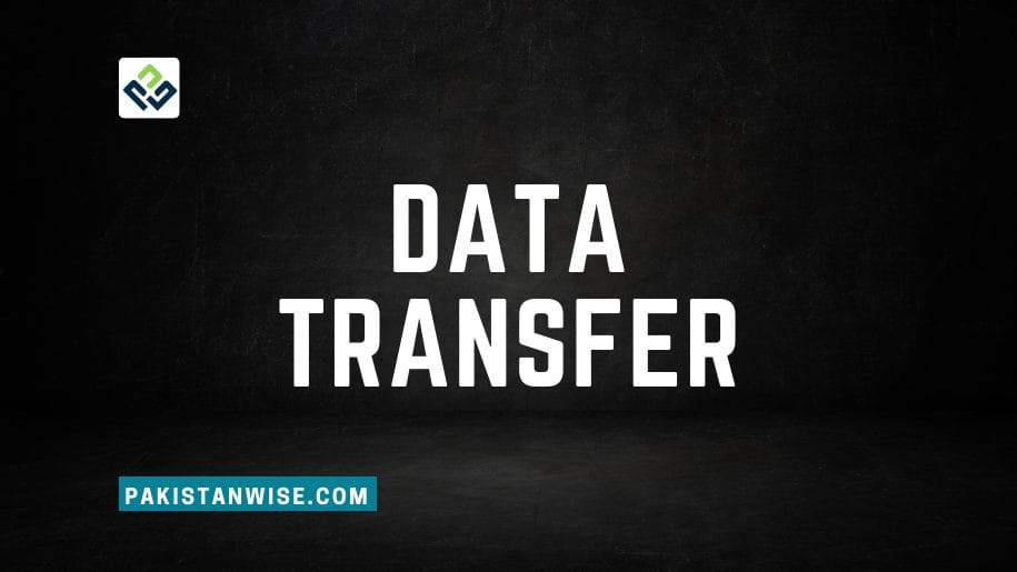 Data Transfer Pakistan Wise