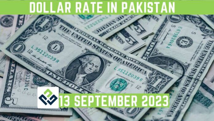 Dollar Rate in Pakistan 13 September 2023