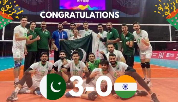 Pakistan Defeat India in Volleyball 19th Asian Games