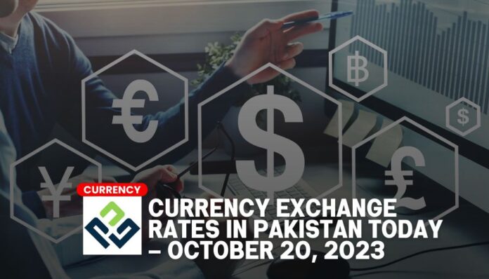 Currency Exchange Rates in Pakistan Today – October 20, 2023