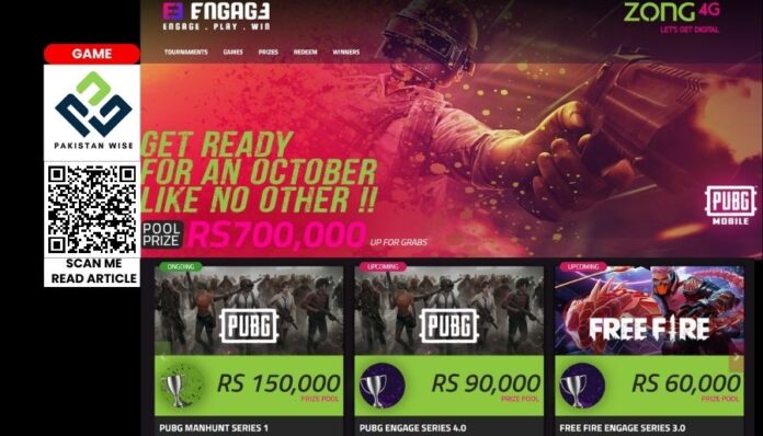 Zong 4G Launches Engage E-Sports Platform