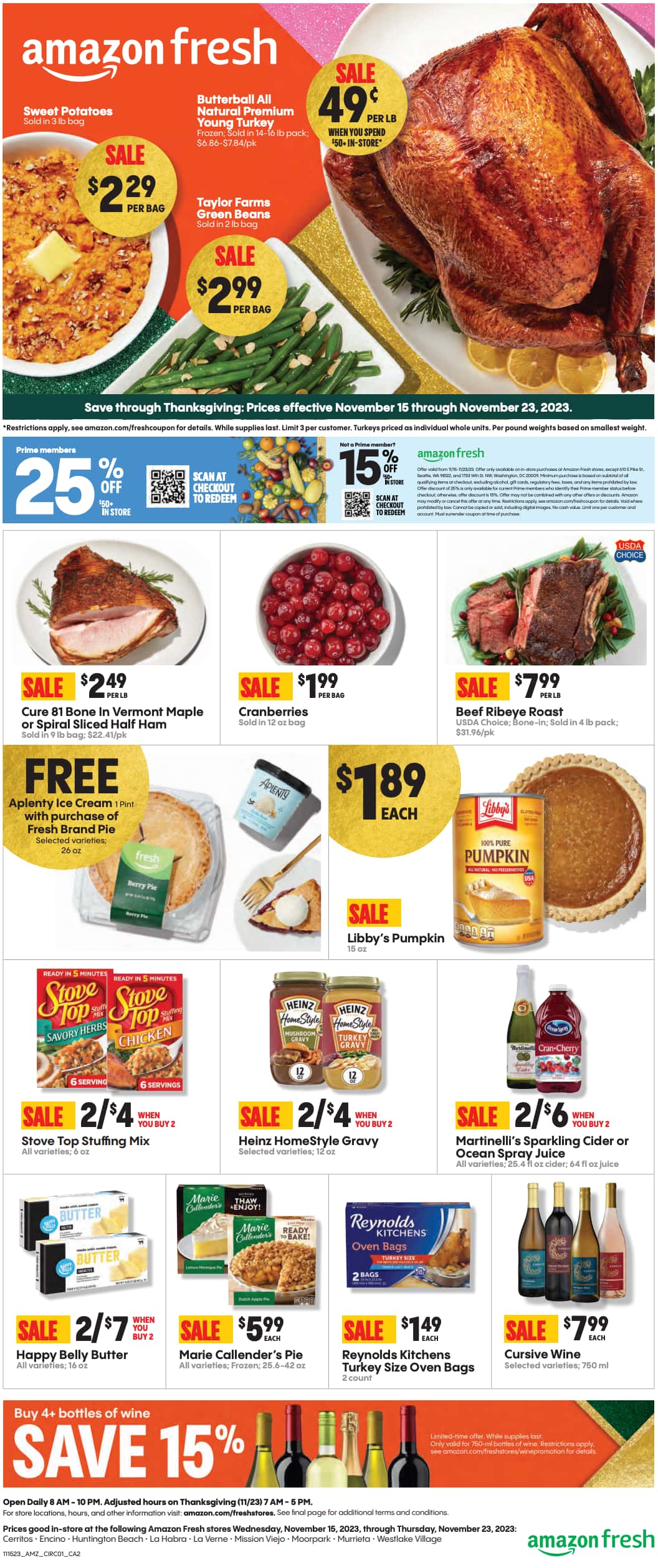 Amazon Fresh Weekly ad