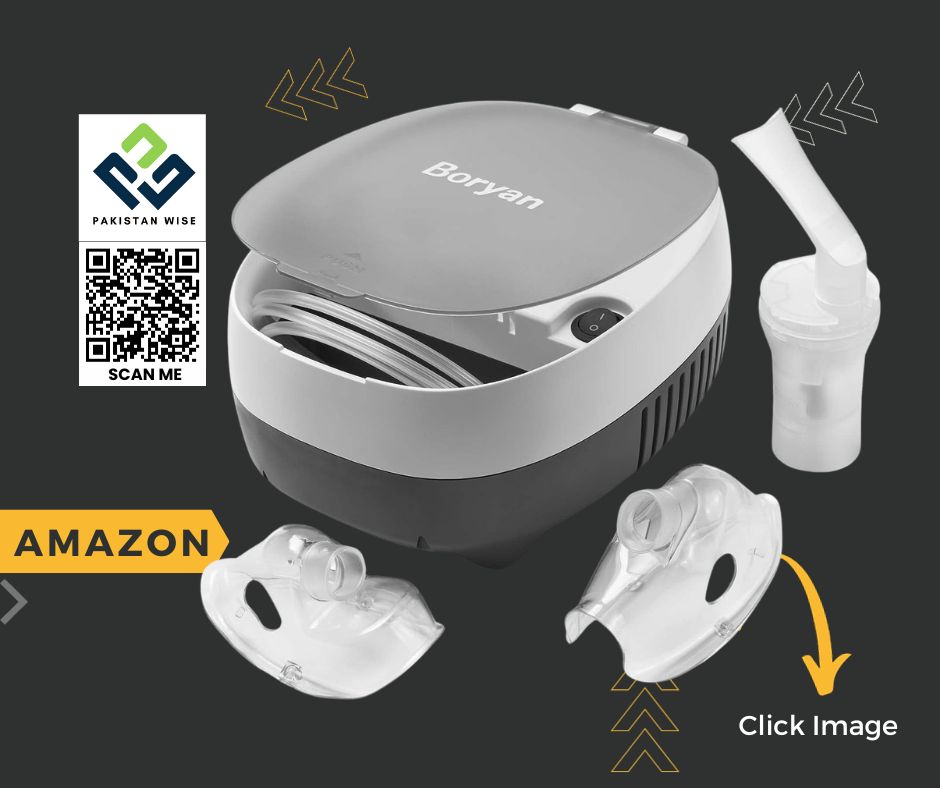 Boryan Lastest Nebulizer Machine with Built-in Organizer