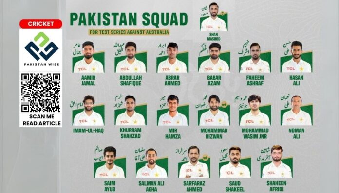 Pakistan's Strategic Cricket Squad Gears Up for Grueling Australian Test Tour
