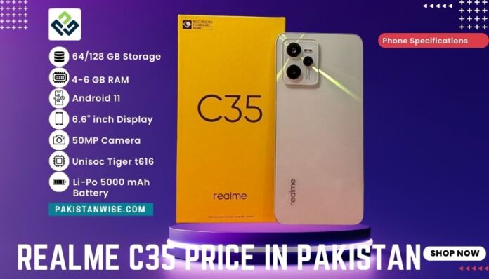 Realme C35 Price in Pakistan