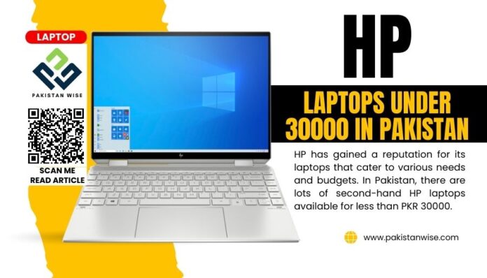 HP Laptops Under 30000 in Pakistan