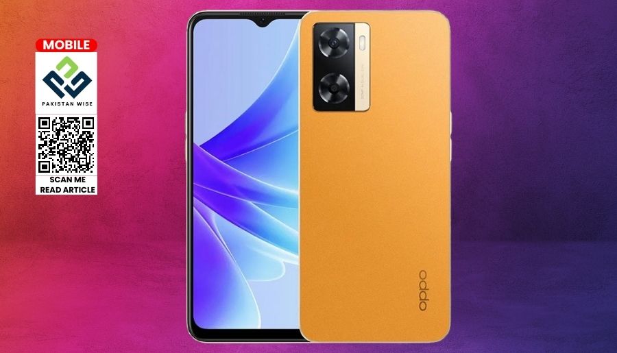 Oppo A77s Front and Back