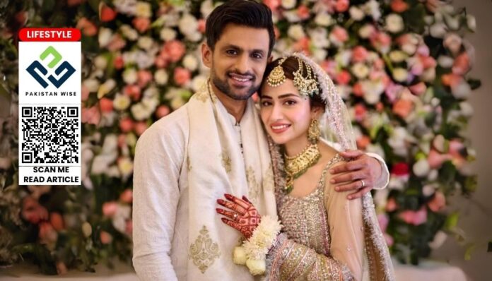 Actress Sana Javed marries cricketer Shoaib Malik