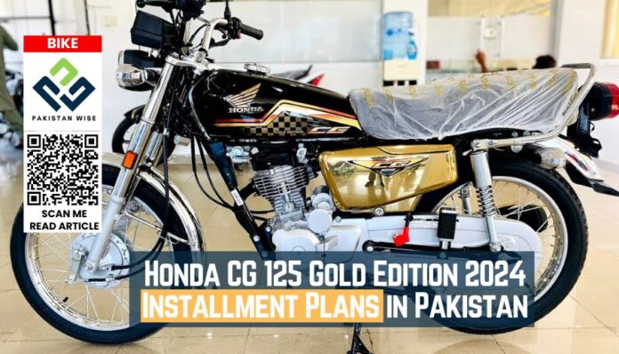 Honda CG 125 Gold Edition 2024 Installment Plans in Pakistan