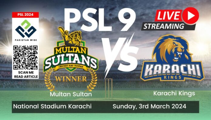 PSL 2024, Match 19: Multan Sultans beat Karachi Kings by 20 runs