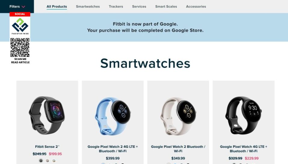 Fitbit Google Store