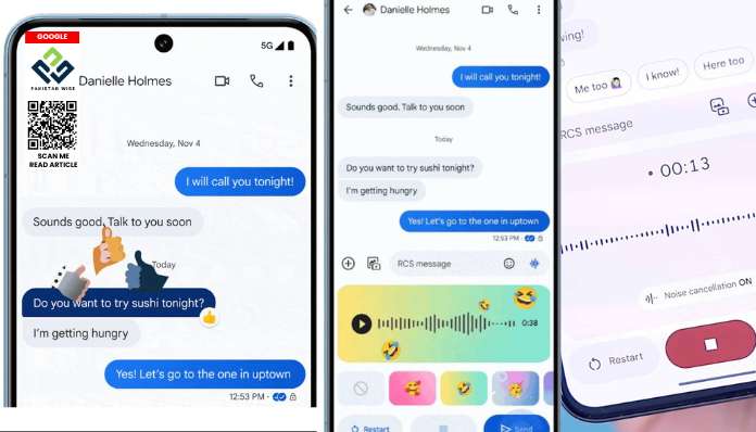Google Messages Voice Send